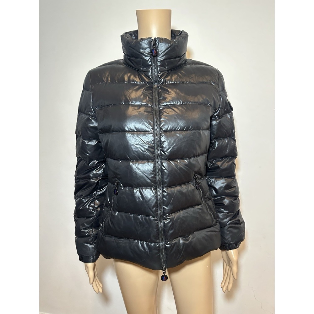 Moncler Women's Bady Giubbotto Short Down Jacket — Black — Size 1